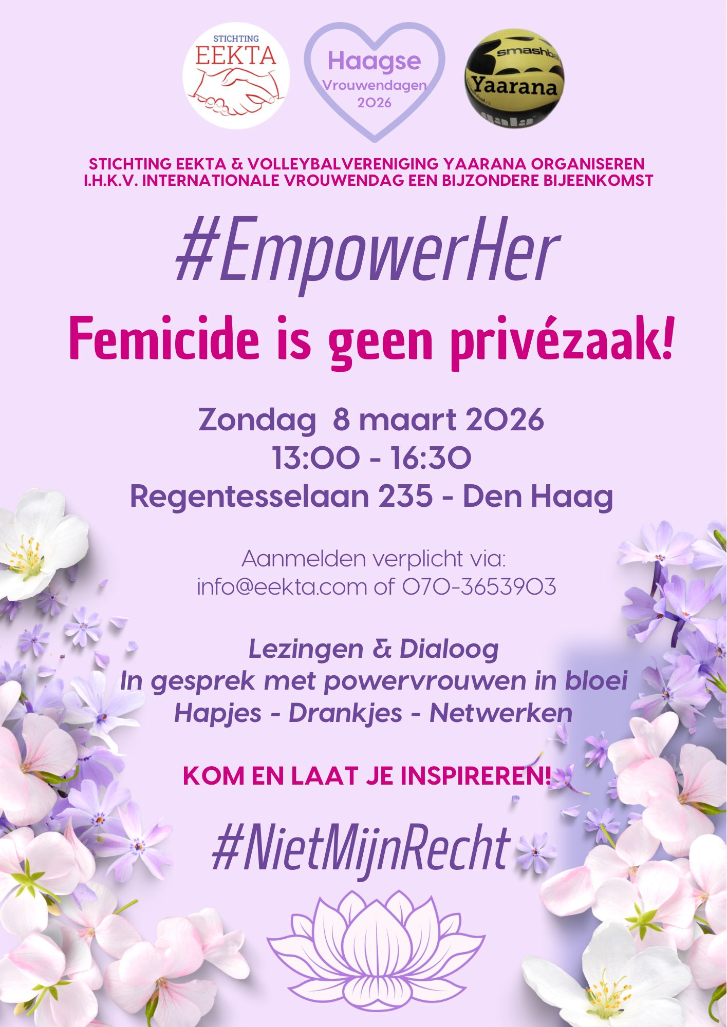 #EmpowerHer – Femicide is géén privézaak! 
