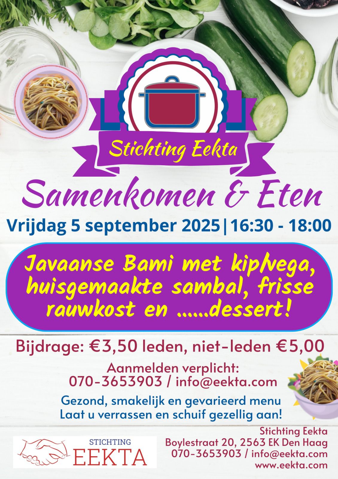 Samenkomen en Eten 05-09-2025