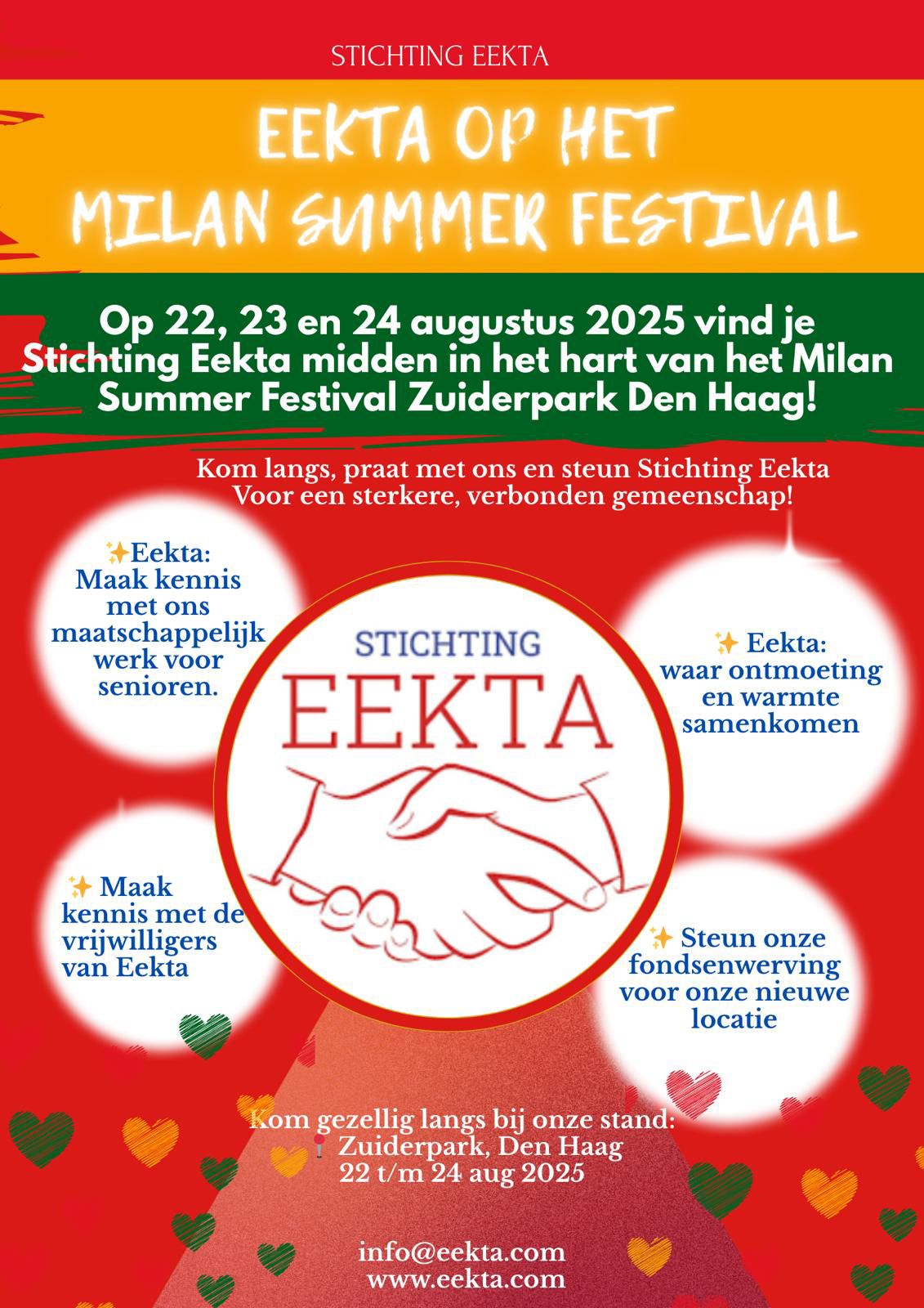 Stichting Eekta op het Milan Summer Festival