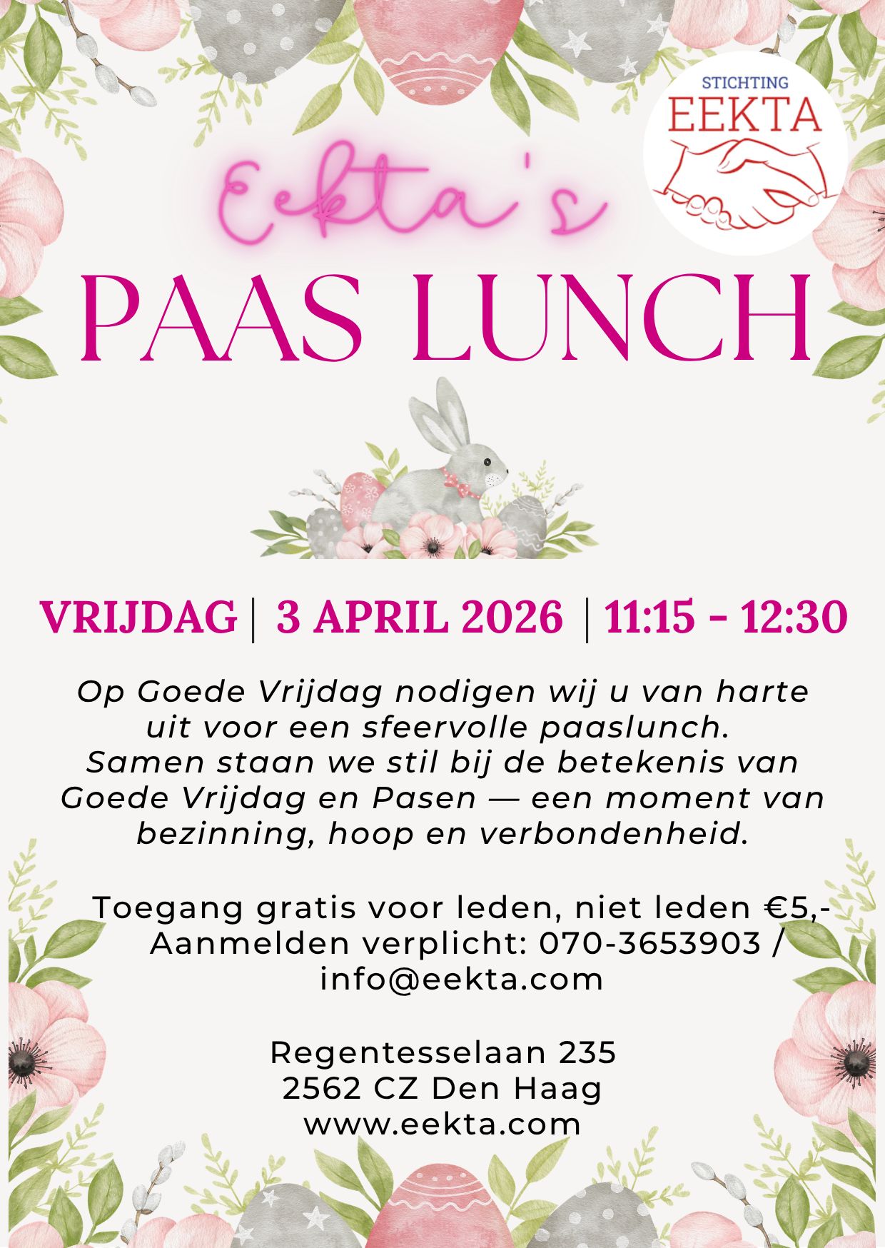 Eekta's Paaslunch 2026 