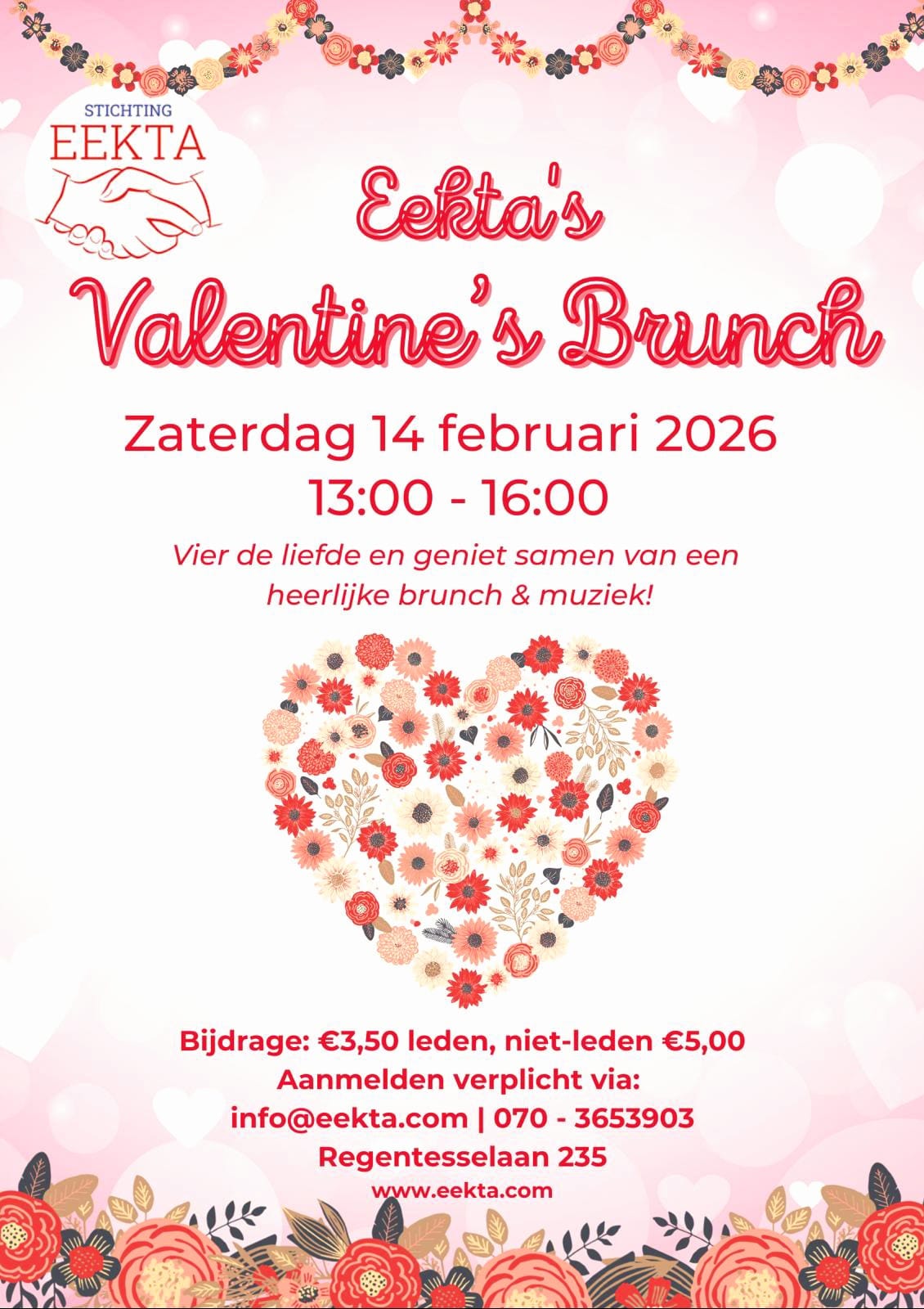 ❤️*Vier de Liefde bij Eekta op 14 februari.*❤️