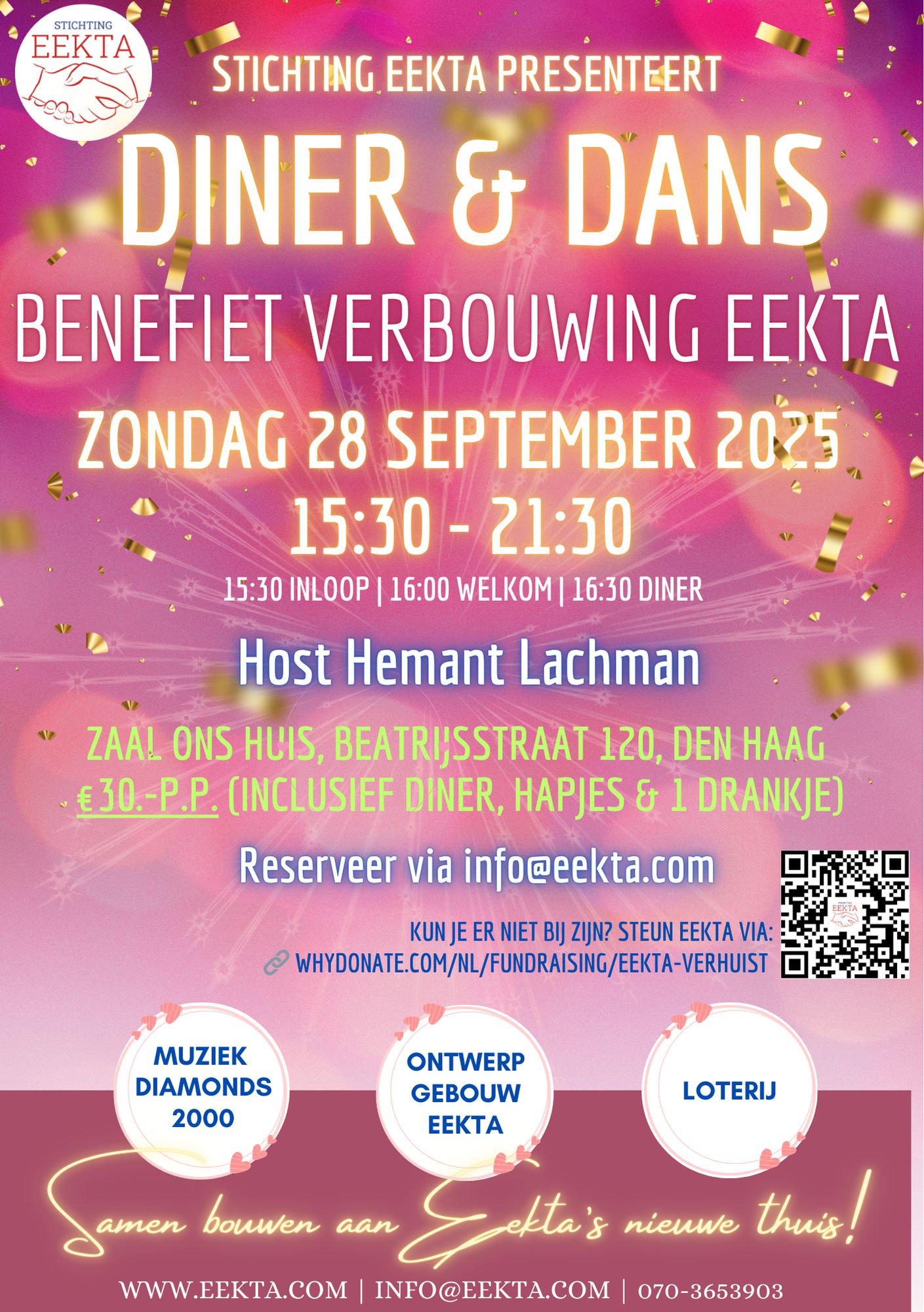 Diner & Dans – Benefiet voor de verbouwing van Eekta