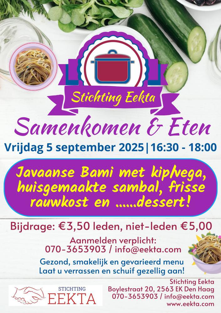 Samenkomen en Eten 05-09-2025