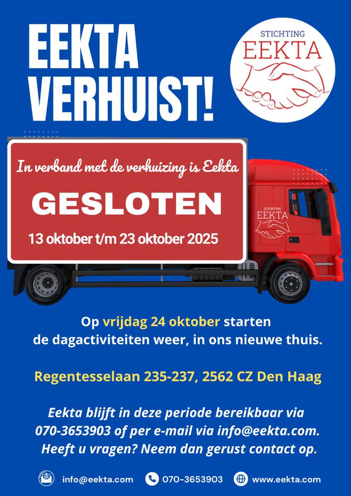 Informatiebrief Eekta in verband met de verhuizing