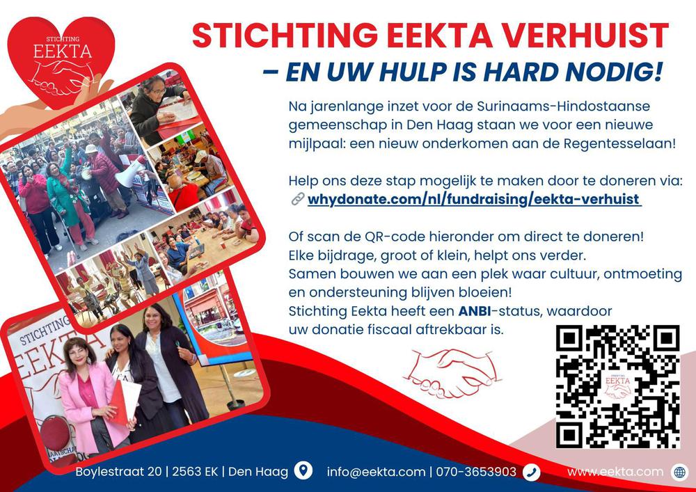 Stichting Eekta verhuist – en uw hulp is hard nodig!